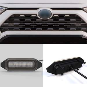 Feux de calandre <span class=keywords><strong>LED</strong></span> RGB pour Toyota <span class=keywords><strong>RAV4</strong></span> 2019_2022 feux de calandre avant Raptor pour la conduite quotidienne blanc ambre rouge bleu etc - Product Image 4