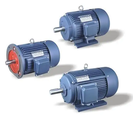 Y 3 phase asynchronous motor Y-132M-4 7.5kw/10hp 4pole   220/380V electric motor aluminum wire