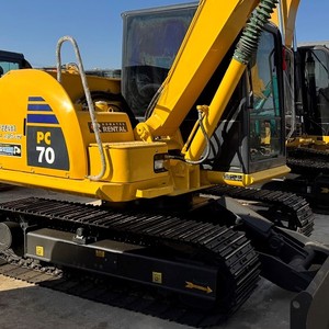 Used Komatsu PC70-<b>8</b> Mini Crawler <b>Excavator</b> 7 <b>Ton</b> Original Japan Small Digger - Product Image 1