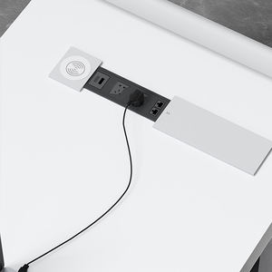 Table de patron de peinture de cuisson blanche bureau moderne Simple de <span class=keywords><strong>directeur</strong></span> de mode Table de <span class=keywords><strong>directeur</strong></span> de bureau de grande classe - Product Image 4