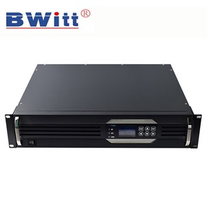 حامل 19 "V DC 24" AC 3KVA/2.4 كيلو وات RS232/snmب مع شاحن بطارية بدون نقل - Product Image 1