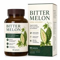 Extrait de Melon Amer en Gros 10:1 600mg avec Feuille de Banaba, Gymnema, Cannelle, Acide Alpha-Lipoïque – Complément de Soutien Métabolique OEM