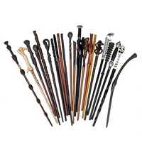 50 modèles de baguettes magiques de collection Harried à noyau en résine, avec sang artificiel et accessoires d'horreur, pour films, cosplay, magie, cadeau d'Halloween Merrycoo