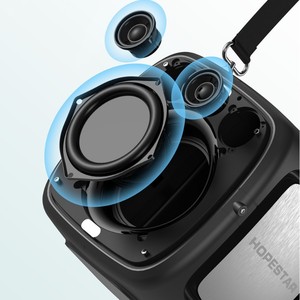 Altoparlante Wireless HOPESTAR Party One di Alta Qualità con Illuminazione RGB, LED Lampeggiante, Portatile, Impermeabile, per Esterni, con Microfono - Product Image 3