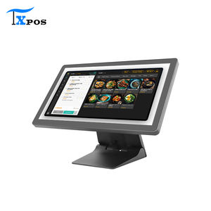 Sistema POS <span class=keywords><strong>de</strong></span> 18.5 Pulgadas con Windows, Soporte Plegable <span class=keywords><strong>de</strong></span> Aleación <span class=keywords><strong>de</strong></span> Aluminio, Computadora POS Todo en Uno para Supermercado - Product Image 2