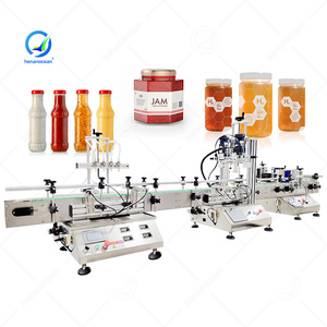 Machine de remplissage de petites bouteilles de ligne de remplissage de miel de sauce liquide chaude de confiture d'OCEAN China à vendre - Product Image 1