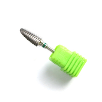 Brocas de carburo Typhoon grandes de 2,35mm para uñas, bandas de lijado para taladro eléctrico para uñas C grueso