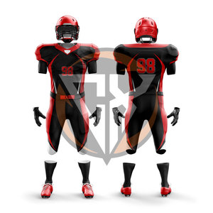 Nouveaux maillots et uniformes de football américain personnalisés par sublimation, uniforme de football américain personnalisé pour hommes - Product Image 1
