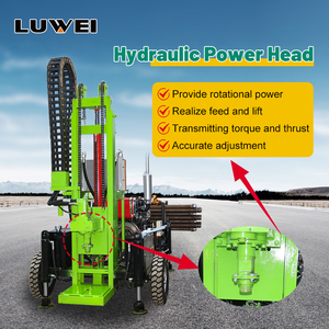Máquina Perfuratriz de Poços de Água com Motor a Diesel de Fácil Operação para Terrenos de Rocha e Areia Melhor Sonda de Perfuração - Product Image 3