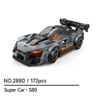 Wange 2880 bloc voiture série Supercar sport voiture de course créatif MOC modèle bloc de construction en plastique jouet voiture pour enfants unisexe cadeau