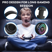 Grosir RGB Onikuma X7 pro Headset Gaming earphone Headphone dengan Mic