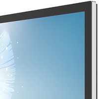 Écran LCD 49 pouces 1920 x 1080, écran commercial avec rétroéclairage, luminosité personnalisable pour usage industriel