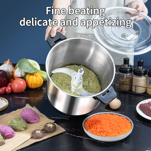 Stainless Steel Heavy Duty Vegetable 10L Commercial Kitchen Multipurpose Electric Food Processor High Speed - Product Image 4