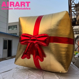 Caja de Regalo Inflable de Navidad con Dulces, Decoración Navideña para Exteriores, Cubo Decorativo para Centros de Mesa, Caja de Dulces Inflable - Product Image 5
