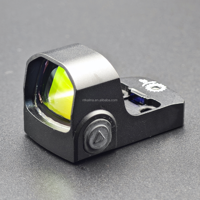 Reflex Sight MPR1X16 Mini Red Dot Laser Scope 1X16mm Optics Hunting with CR2032 Battery Aluminum Alloy