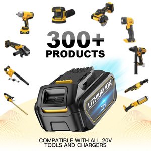 Kit de Herramientas Eléctricas de Repuesto Inalámbricas con Batería de Litio de 20 V, Taladros Eléctricos, Batería <span class=keywords><strong>Dcb205</strong></span>, Paquete de Baterías de Iones de Litio de 20 V - Product Image 2