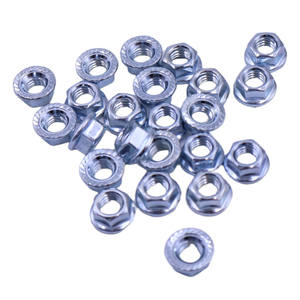 Tuercas de Brida Galvanizadas GB6177 M8, Paquete de 500 Piezas, Tuercas de Acero al Carbono Resistentes a la Corrosión para Generadores, Accesorios Premium para Generadores - Product Image 5