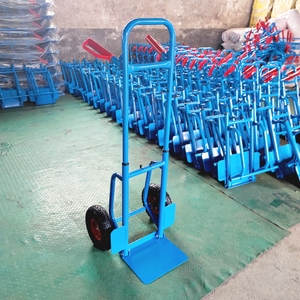 OEM Heavy Duty 150kg Marco de acero Carro de mano Plegable Convertible Plataforma Carro de transporte Goma Metal Saco Camión Carretilla <span class=keywords><strong>Dolly</strong></span> - Product Image 2