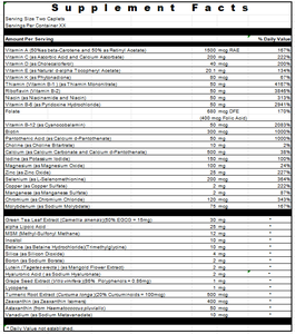 Suplemento de Vitaminas en Tabletas para Mujeres, Liberación Prolongada, <span class=keywords><strong>Vitamina</strong></span> <span class=keywords><strong>C</strong></span>, <span class=keywords><strong>Vitamina</strong></span> D3, Multivitamínico, Sin Hierro, Apoyo Energético Diario, Fórmula de Marca Líder - Product Image 3