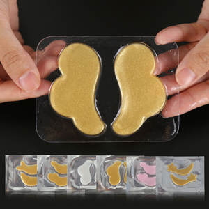 Parches Oculares Tópicos <span class=keywords><strong>de</strong></span> Colágeno Hidratante <span class=keywords><strong>de</strong></span> Marca Privada, Mascarilla <span class=keywords><strong>de</strong></span> Ojos con Vitamina C Vegana y Colágeno 24K, OEM - Product Image 1