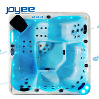 JOYEE Prix d'usine, meilleure qualité, spas extérieurs Balboa en acrylique importé pour 5 personnes, bains à remous électriques pour Jacuzzi