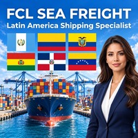 Agent maritime transitaire Chine vers le Venezuela et le Guatemala FCL Fret maritime Expédition maritime Port de destination Livraison finale