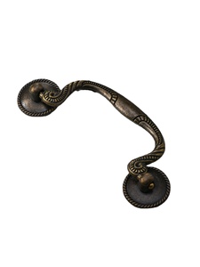 Süslü <span class=keywords><strong>Vintage</strong></span> Çekmece Kolu, Konsol ve Masa İçin Dekoratif Sarkıt Kulplu - Product Image 1