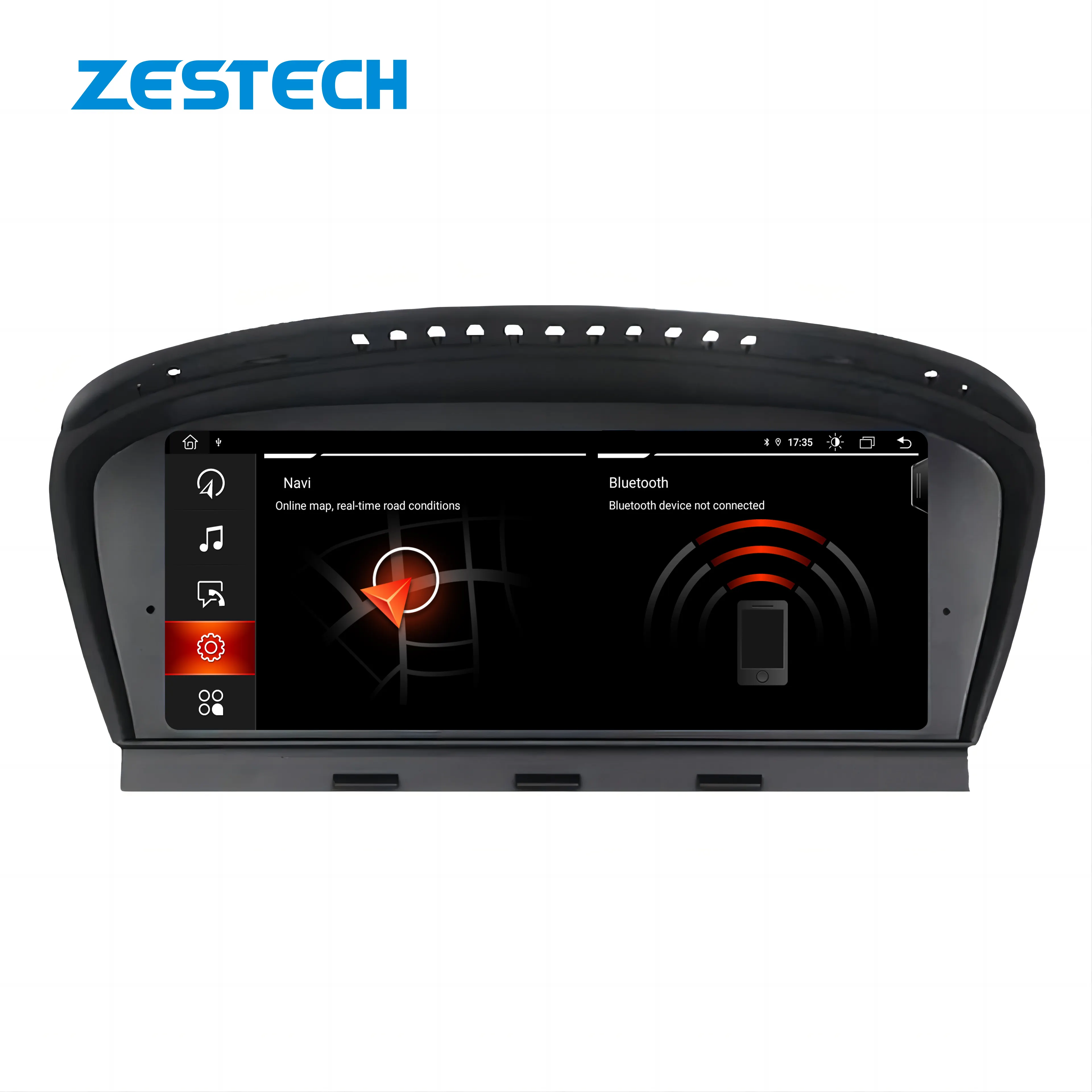 Zestech rádio de carro 12.3 polegadas, com android 12, para navegação em carro para bmw 5 séries e60 e61 e63 e64 3 séries e90 e91 ccc cic dvd carplayradio