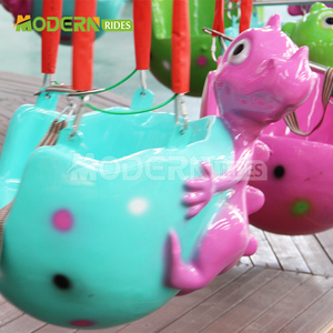 Nueva atracción de diseño para parques de diversiones infantiles, para niños y adultos, columpio giratorio, sillas voladoras en venta - Product Image 6