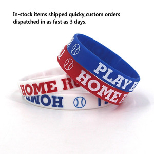 Braccialetto in Silicone <span class=keywords><strong>per</strong></span> gli appassionati di Baseball con il prezzo di fabbrica - Product Image 4