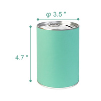Boîte à monnaie et porte-stylo promotionnels avec logo personnalisé, graffiti DIY pour cadeaux d'affaires et cadeaux bancaires, MOQ 500 pièces