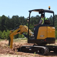Excavatrice compacte SY26U, profondeur de creusement 2820 mm, hauteur de creusement 4410 mm