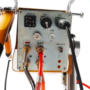 Equipo Portátil Manual de Recubrimiento Electrostático en Polvo con Cubo Experimental Colgante para Pulverización de Metal - Product Image 6