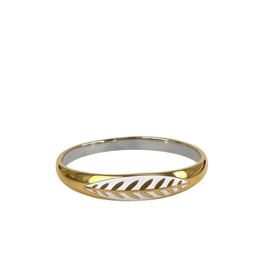 Fashion Bangle 316L Stainless Steel PVD Gold Plating Sustainable Resistant Jewelry Accessory - Product Image 2