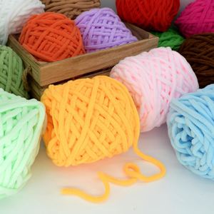 Hilo de Chenilla Grueso <span class=keywords><strong>para</strong></span> Tejer a Crochet y con Agujas, Hilo Suave y Grueso <span class=keywords><strong>para</strong></span> Mantas de Bebé, <span class=keywords><strong>para</strong></span> Principiantes en Costura - Product Image 5