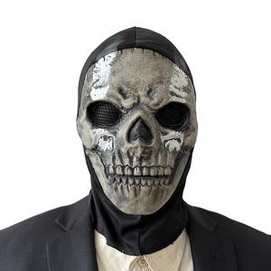 Montar al aire libre Pañuelo Máscara <span class=keywords><strong>Esqueleto</strong></span> Fantasma Capucha Máscara Halloween Cosplay Call of Duty Skull Máscara <span class=keywords><strong>de</strong></span> cabeza completa - Product Image 2