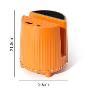 Soportes y estantes de almacenamiento de cocina a la venta, cesta de armario giratoria, estante, cuchara de sopa, tabla de cortar, soporte para palillos, todo de plástico - Product Image 4