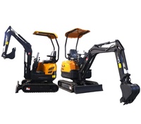 Mini-excavatrice hydraulique Rhinoceros Excavator Xn20 Xiniu 2t