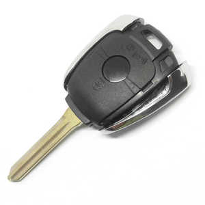 Vỏ chìa khóa điều khiển từ xa thay thế 2 nút cho xe S-sangYong Actyon Kyron <span class=keywords><strong>Rexton</strong></span> Korando với lưỡi dao chưa cắt - Product Image 2