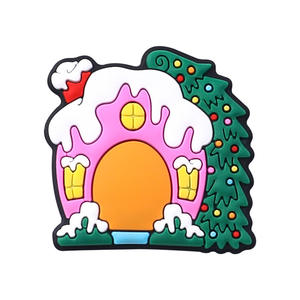 2025 Nueva alta calidad Navidad silicona dibujos animados DIY ornamento Santa Focus cuentas muñeco de nieve cuentas sueltas venta al por mayor listo para enviar - Product Image 5