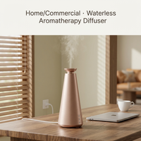 Diffuseur d'aromathérapie automatique haut de gamme Xiangben C06, parfum longue durée, contrôlé par application, design métallique, alimentation USB pour la maison