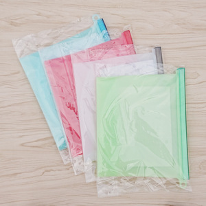 Airtight Silicone Breastmilk Freezer <b>Bags</b> Leak Proof Reusable Silicone Pouch Food <b>Storage</b> <b>Bag</b> with Plastic Clip - Product Image 6