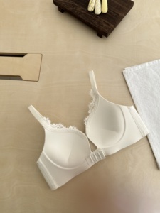 <span class=keywords><strong>Soutien</strong></span>-<span class=keywords><strong>gorge</strong></span> Evenyoung Push-up Fermeture Devant Sans Armature <span class=keywords><strong>Bonnet</strong></span> Trois Quarts Dentelle Gainant Seamless pour Femmes - Product Image 2