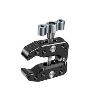 Super <span class=keywords><strong>pince</strong></span> crabe en métal 10-60mm avec 1/4 ''3/8'' trou de localisation Arri <span class=keywords><strong>pour</strong></span> appareil photo reflex numérique <span class=keywords><strong>cardan</strong></span> Vlog vidéo support de bras magique - Product Image 4