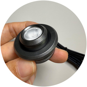 <span class=keywords><strong>Mini</strong></span> 1 Wát DC12V <span class=keywords><strong>LED</strong></span> ánh sáng tại chỗ lõm Tủ <span class=keywords><strong>Downlight</strong></span> d29mm có thể điều chỉnh 30 ° trang sức Showcase Spotlight CRI80 Đen/grey - Product Image 5