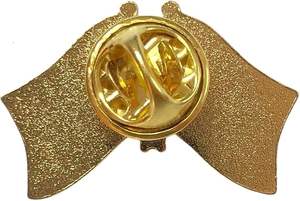 GREPAS GIFTS Épinglette de revers 1,25 pouce avec drapeaux croisés des États-Unis et de Sainte-Lucie - Product Image 3