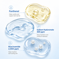 Masque facial hydratant à l'acide hyaluronique, masque en feuille hydratant, hydratation profonde, soin de la peau