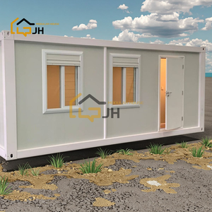 בית מכולה מתקפל לייצוא חוצה גבולות, הרכבה מהירה, מבנה פלדה נייד זמני, בית חדר שינה ממתכת - Product Image 2