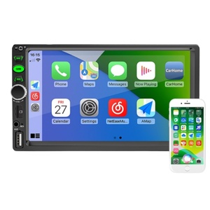 Pemutar CD mobil 7 "2 DIN, layar sentuh Universal HD, pemutar Audio Multimedia Radio mobil Android Auto 7" - Product Image 1