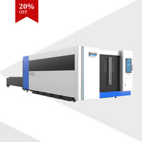 SENFENG SF4020HS 12 kw machine de découpe laser à fibre métallique cnc fermée avec table d'échange